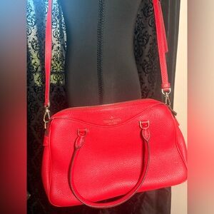Kate Spade Red Mimi Satchel